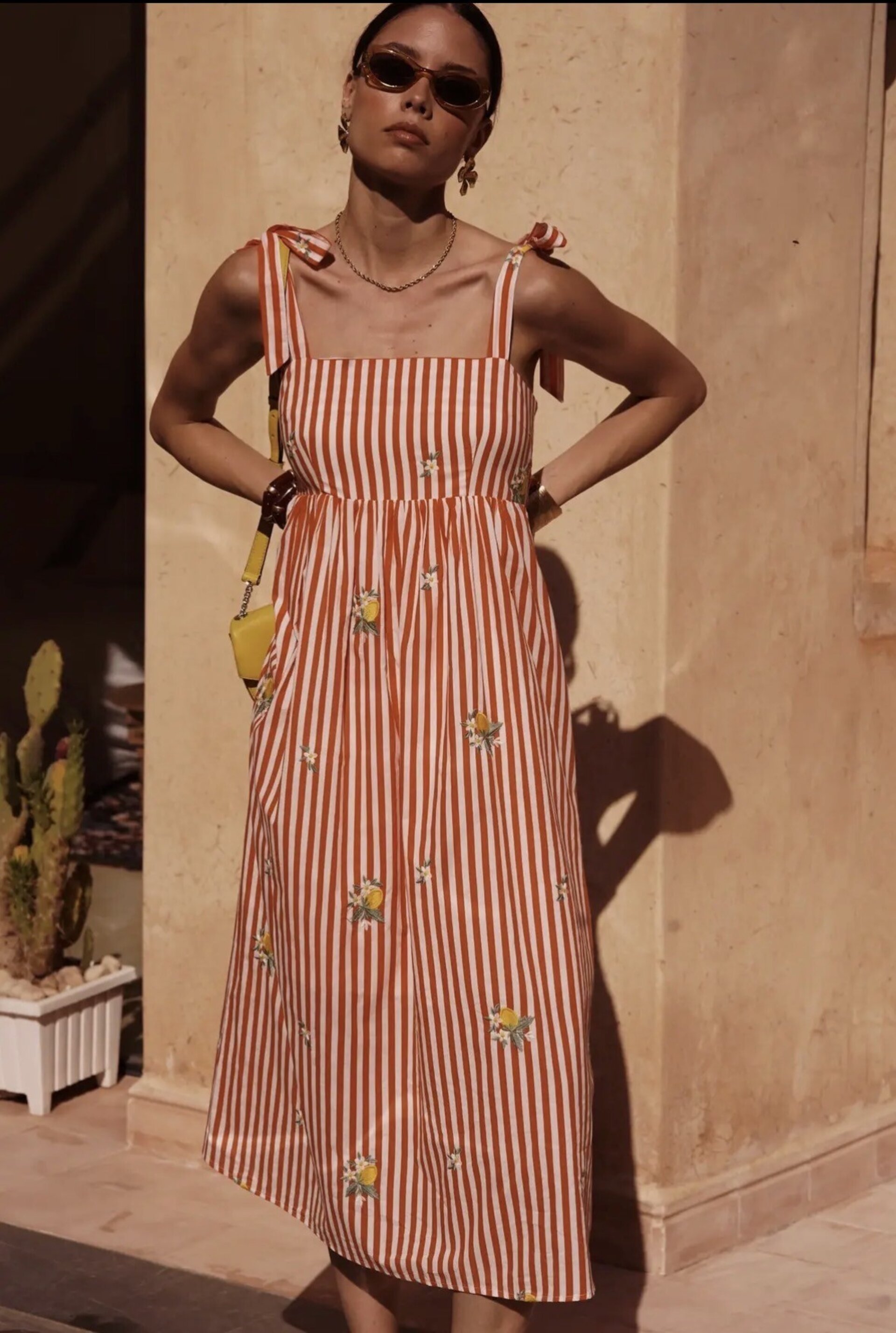 Vestido Midi Rayas Mediterráneo - 3