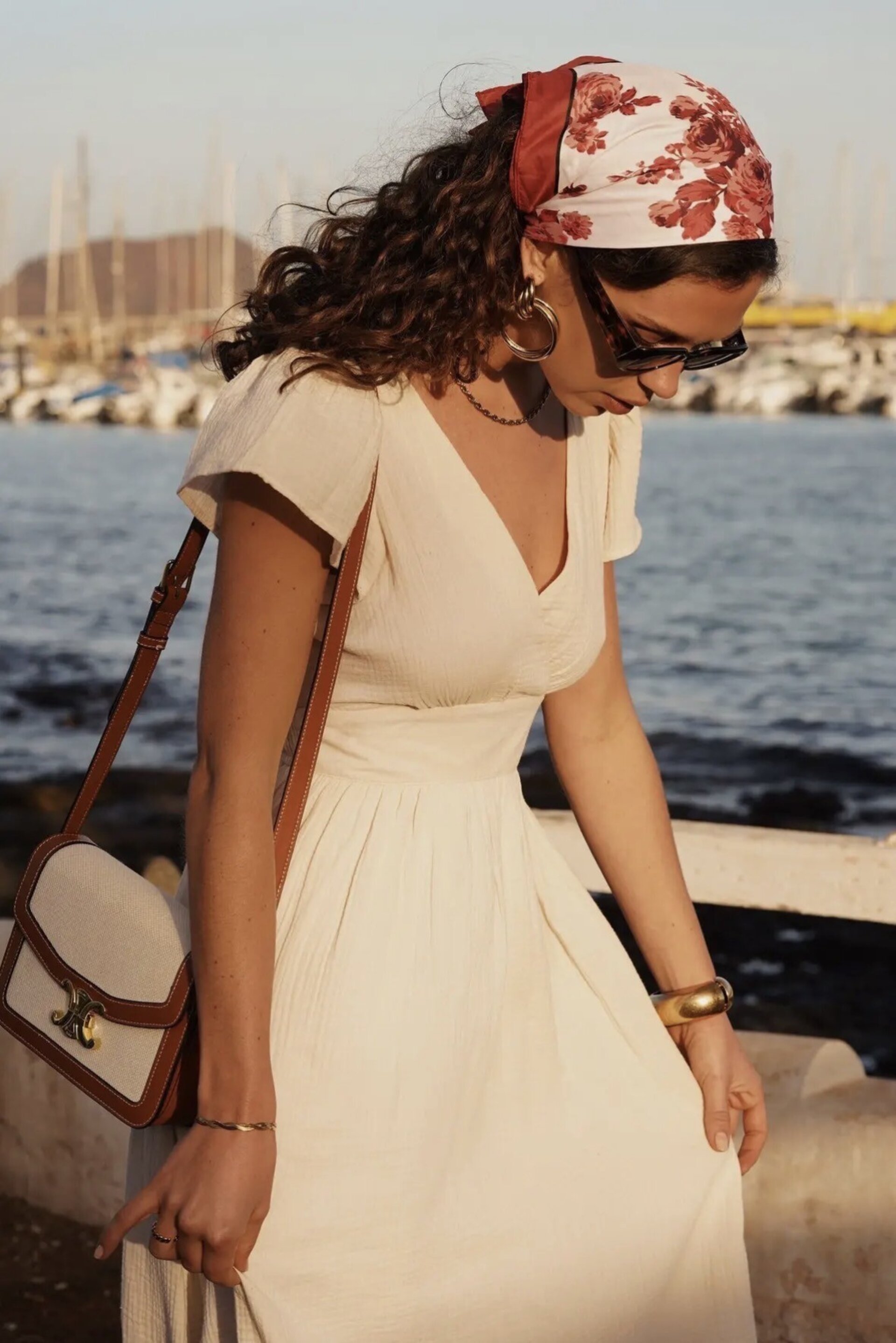 Vestido Blanco Espalda Descubierta - 1