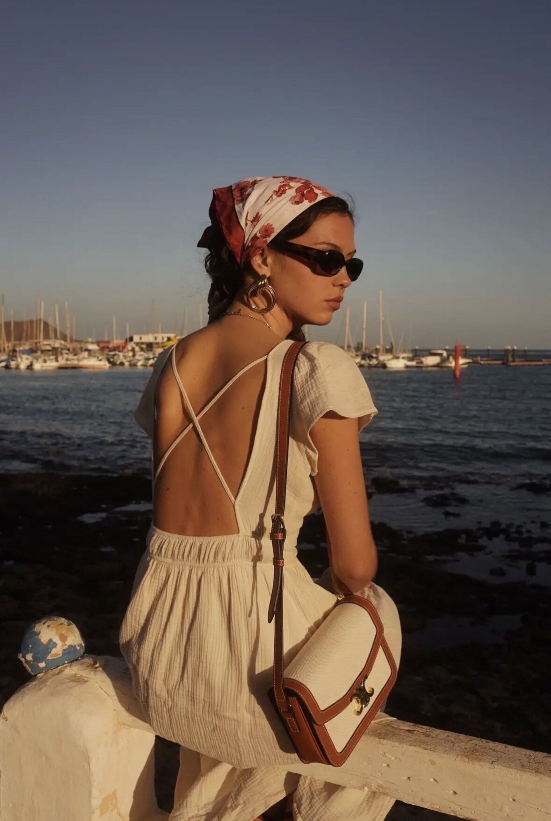 Vestido Blanco Espalda Descubierta - 2