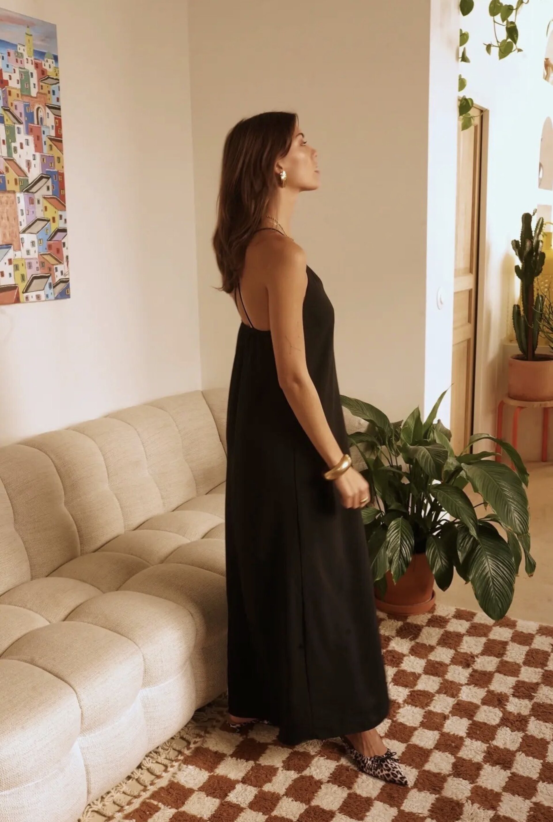 Vestido Negro Minimal Premium - 2