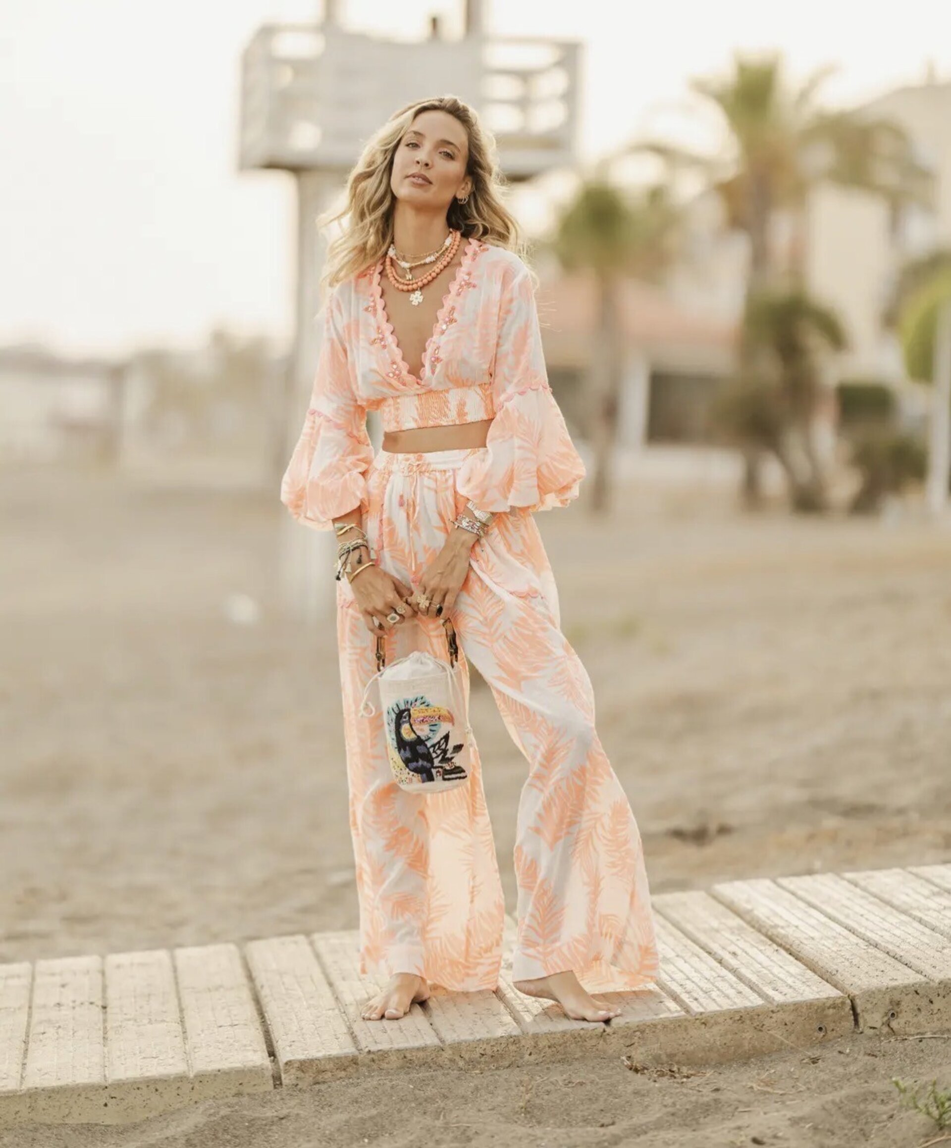 Conjunto Palma Coral Premium - 2