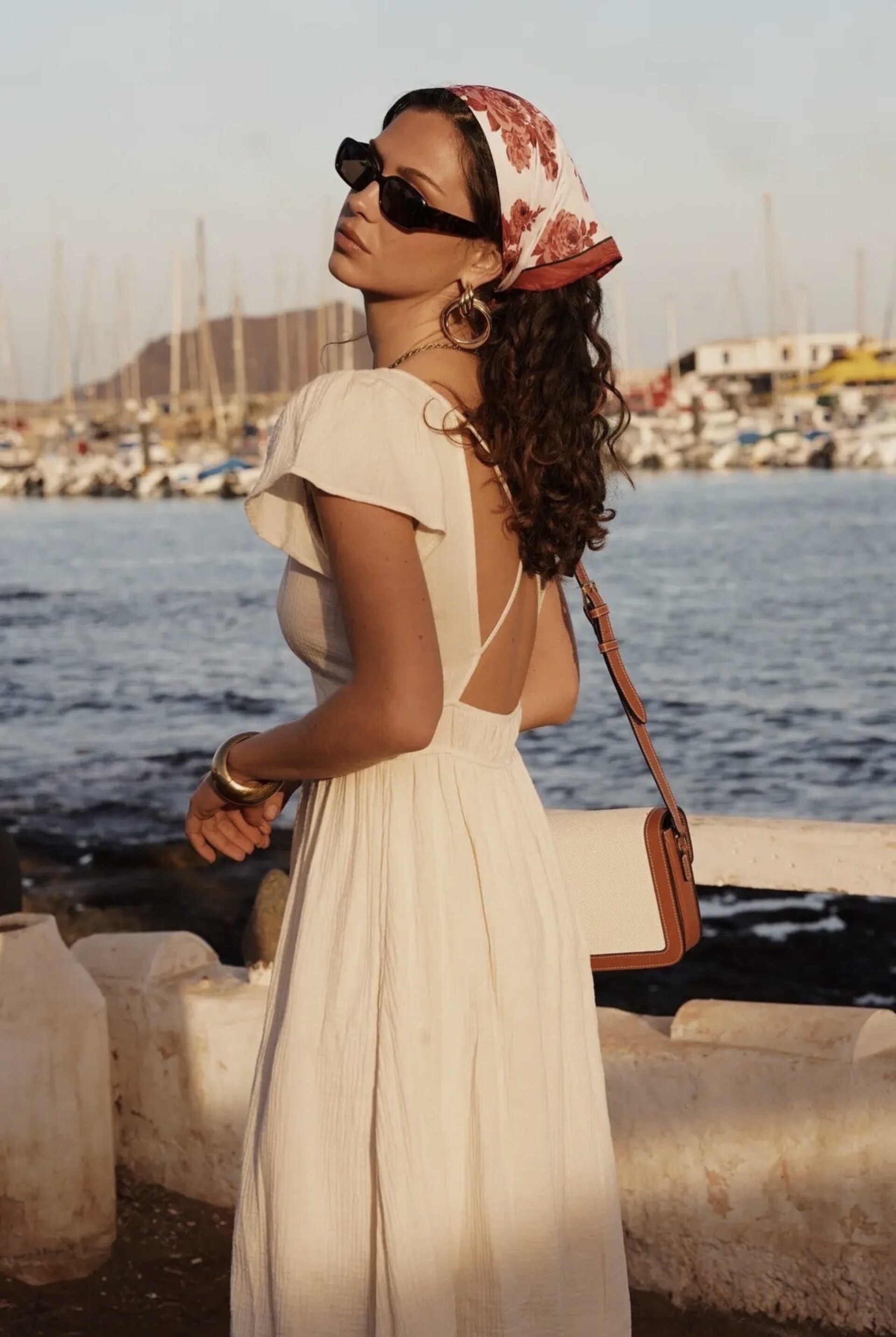 Vestido Blanco Espalda Descubierta - 3