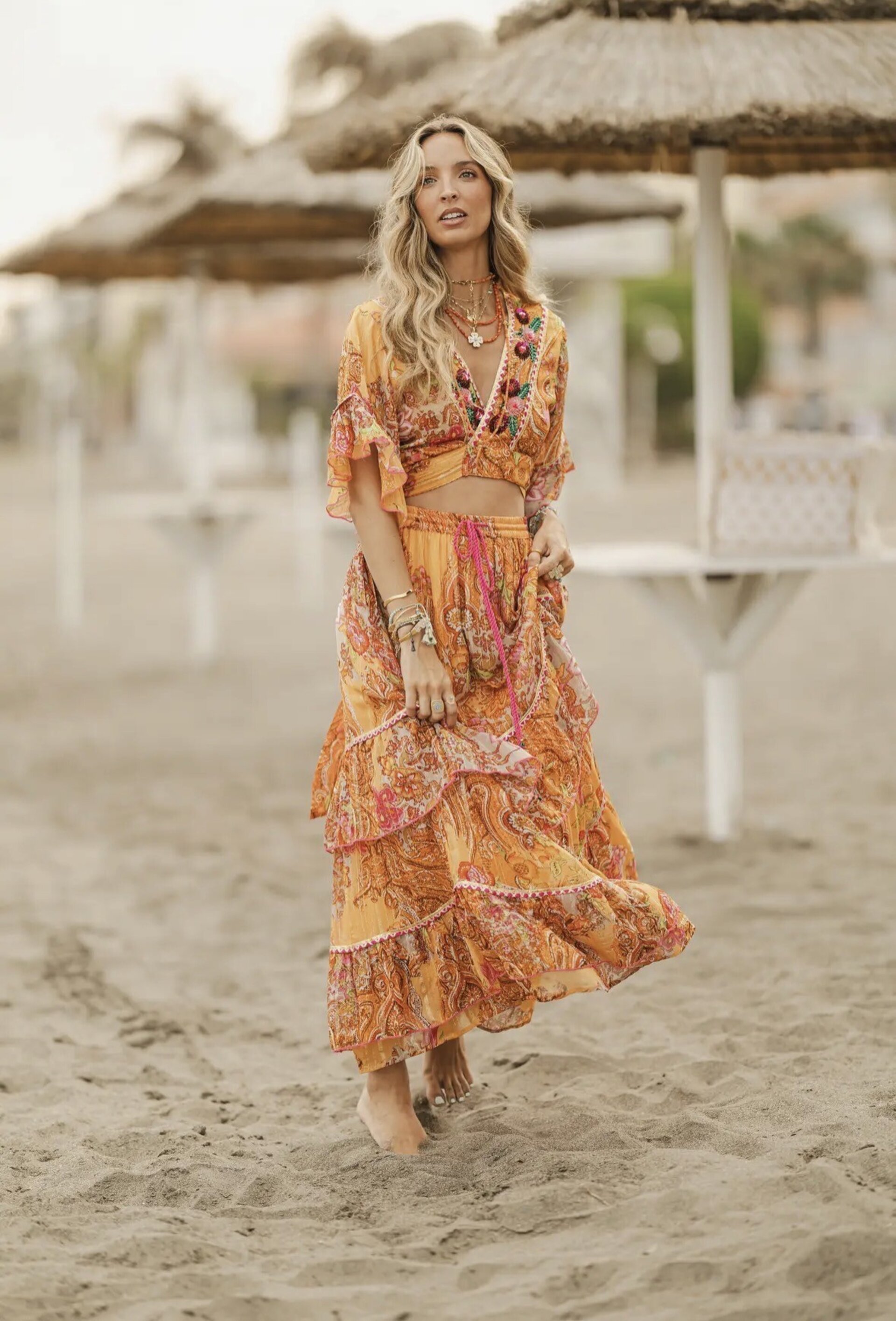 Conjunto boho estampado Es Trenc - 2