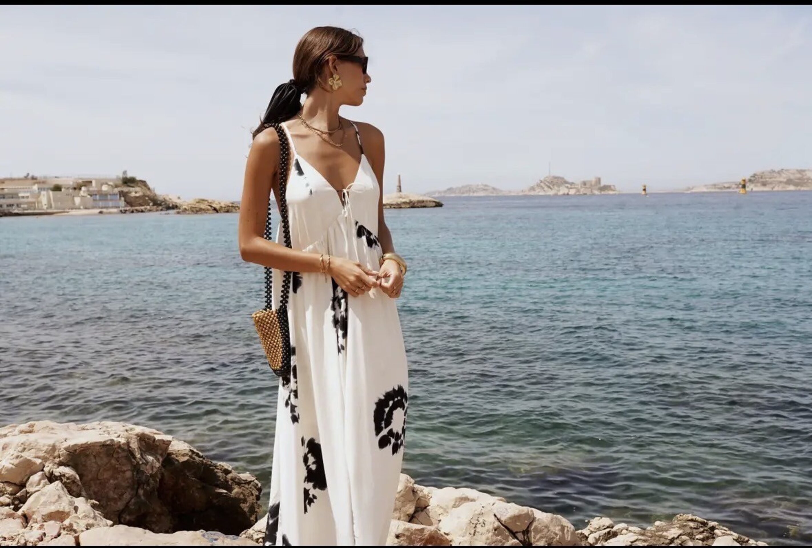 Vestido Negro Minimal Chic - 3