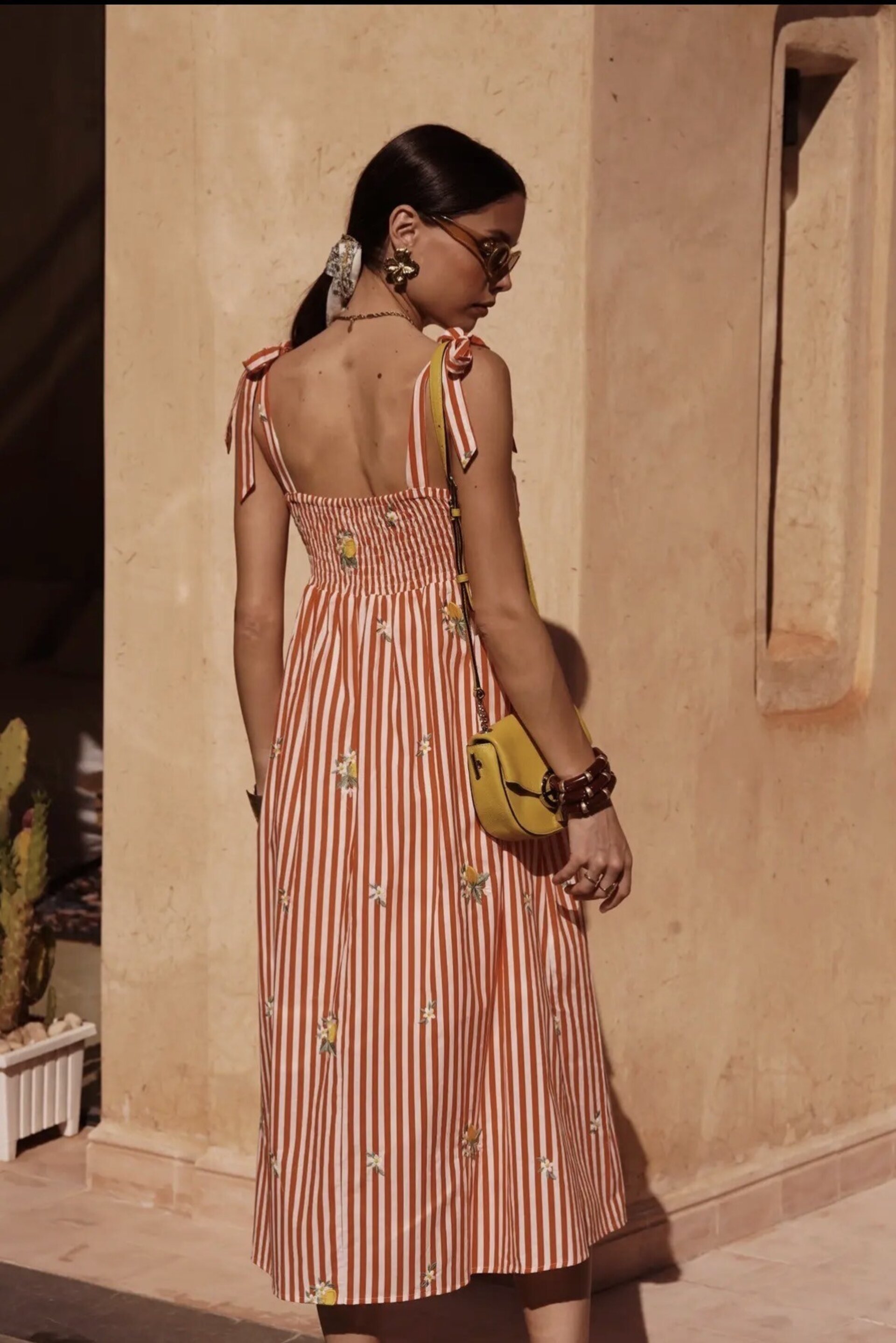 Vestido Midi Rayas Mediterráneo - 2